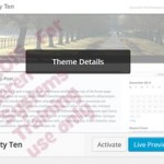 how to activate wordpress themes